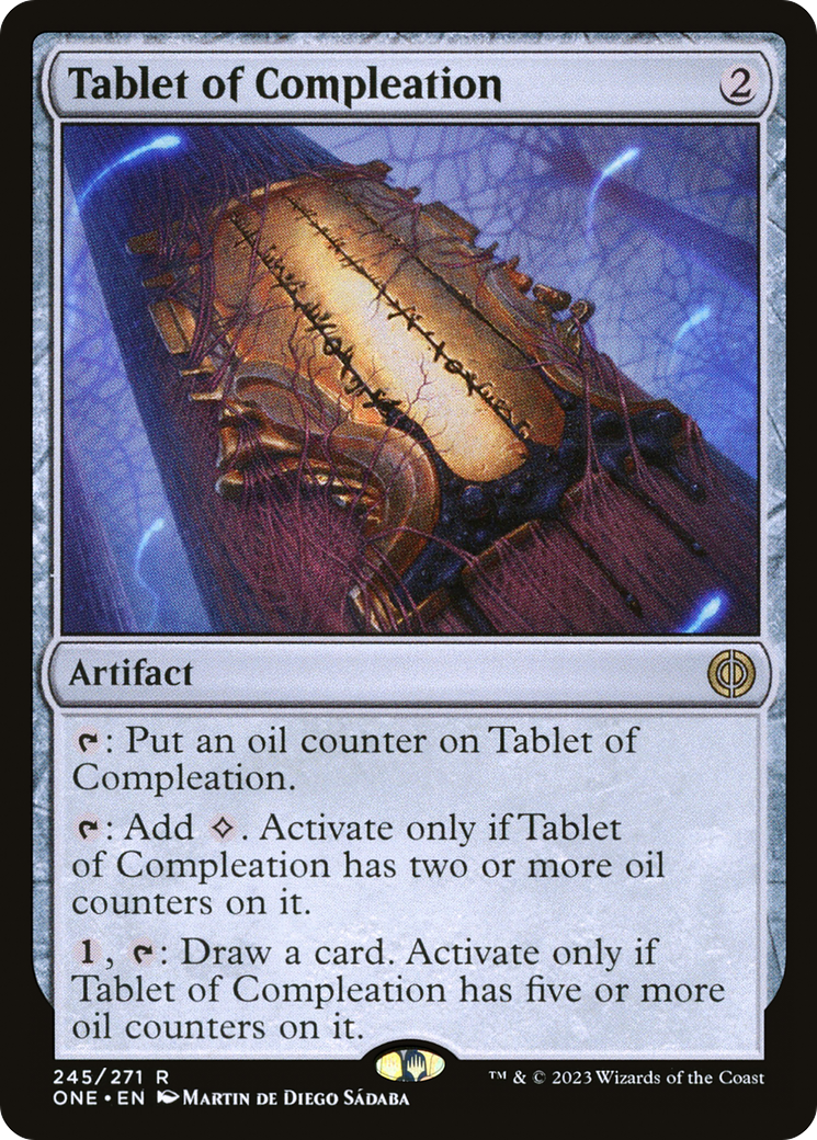 Image of Tablet of Compleation (ONE-245) - Phyrexia: All Will Be One