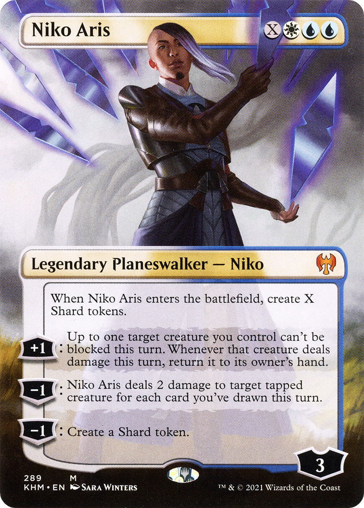 Image of Niko Aris (Borderless) (KHM-289) - Kaldheim (Borderless) Foil