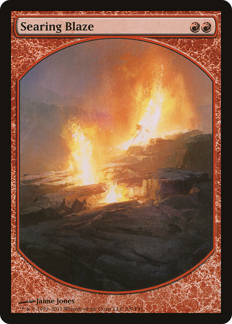 Image of Searing Blaze (MPRP-005) - Magic Player Rewards 2011