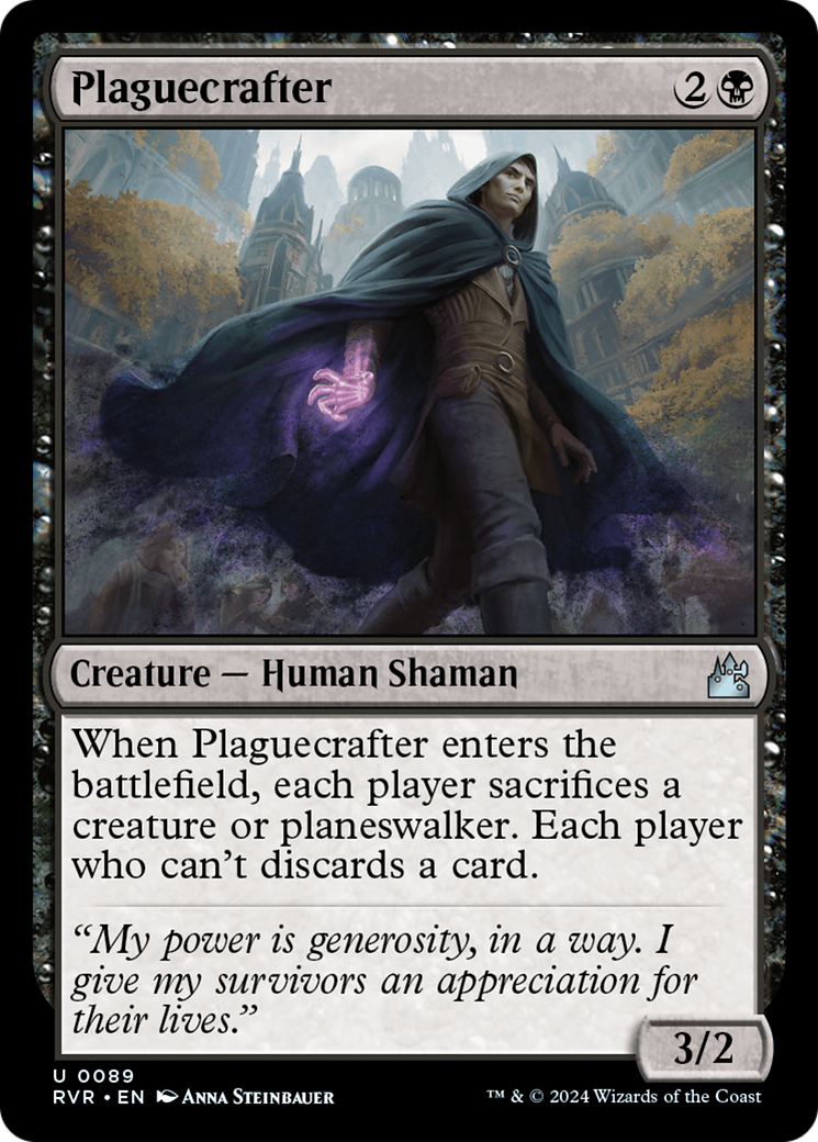 Image of Plaguecrafter (RVR-089) - Ravnica Remastered Foil