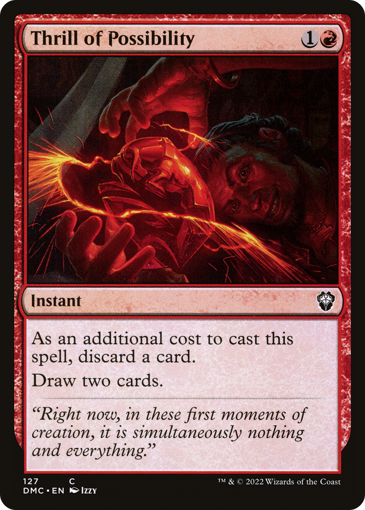 Image of Thrill of Possibility (DMC-127) - Dominaria United Commander