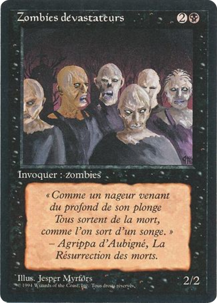 Image of Scathe Zombies (FBB-) - Foreign Black Border