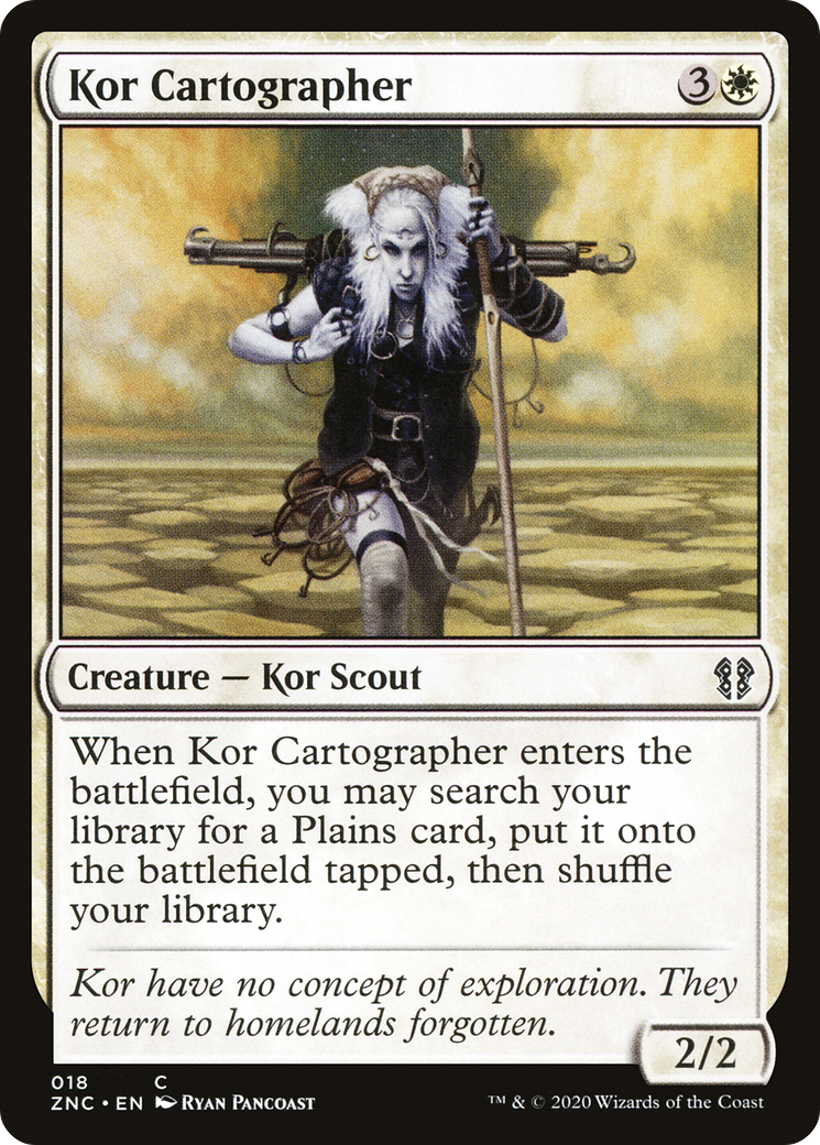 Image of Kor Cartographer (ZNC-018) - Zendikar Rising Commander