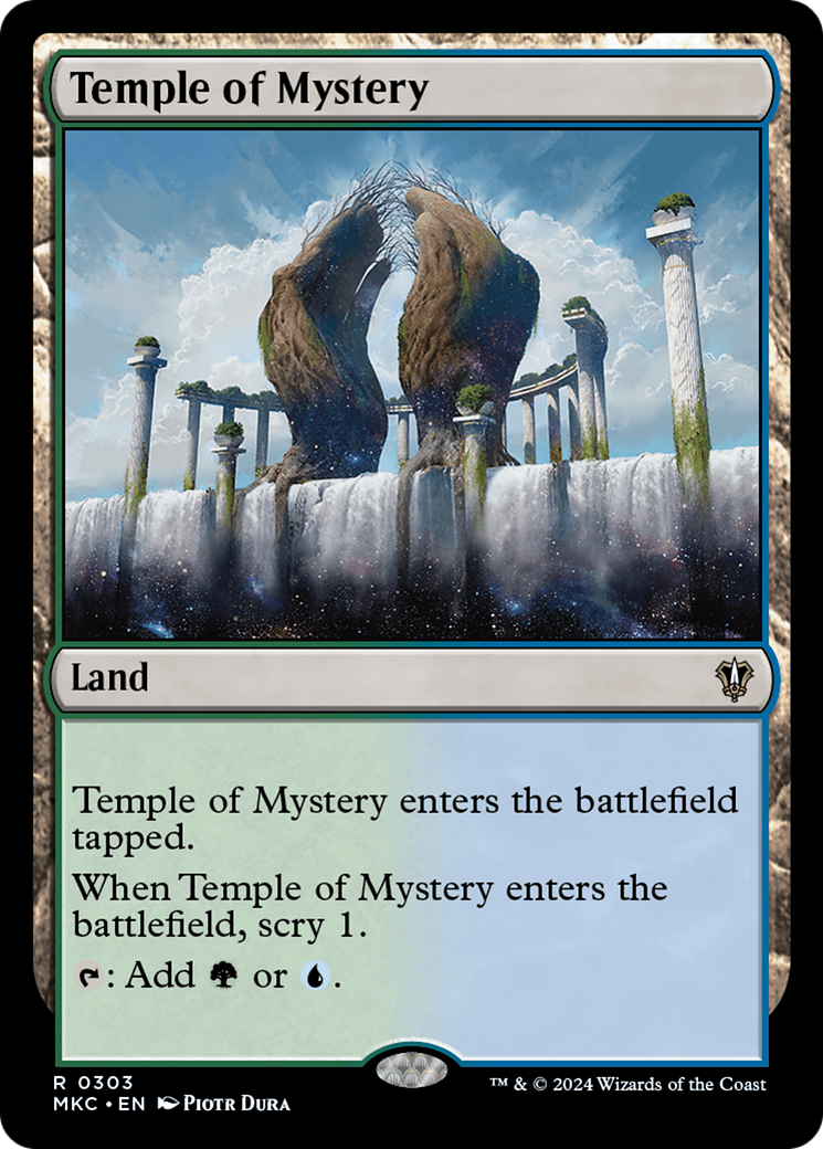 Image of Temple of Mystery (MKC-303) - Murders at Karlov Manor Commander