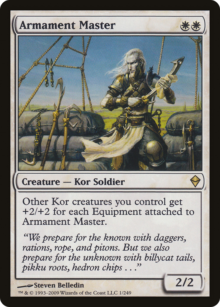 Image of Armament Master (ZEN-001) - Zendikar