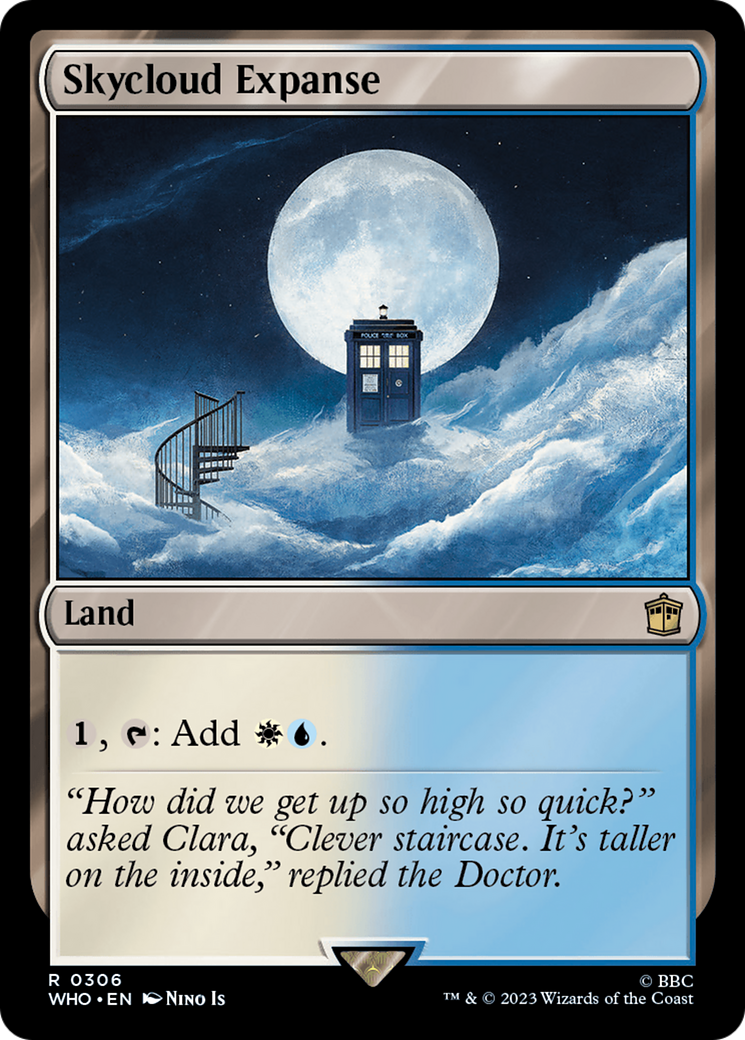 Image of Skycloud Expanse (WHO-306) - Doctor Who Foil