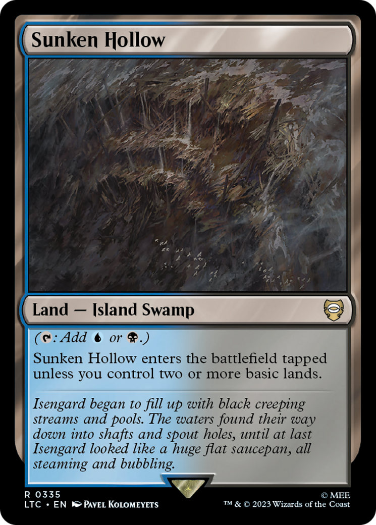Image of Sunken Hollow (LTC-335) - Tales of Middle-earth Commander