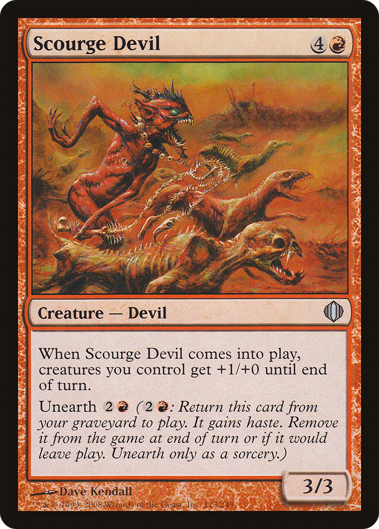 Image of Scourge Devil (ALA-113) - Shards of Alara