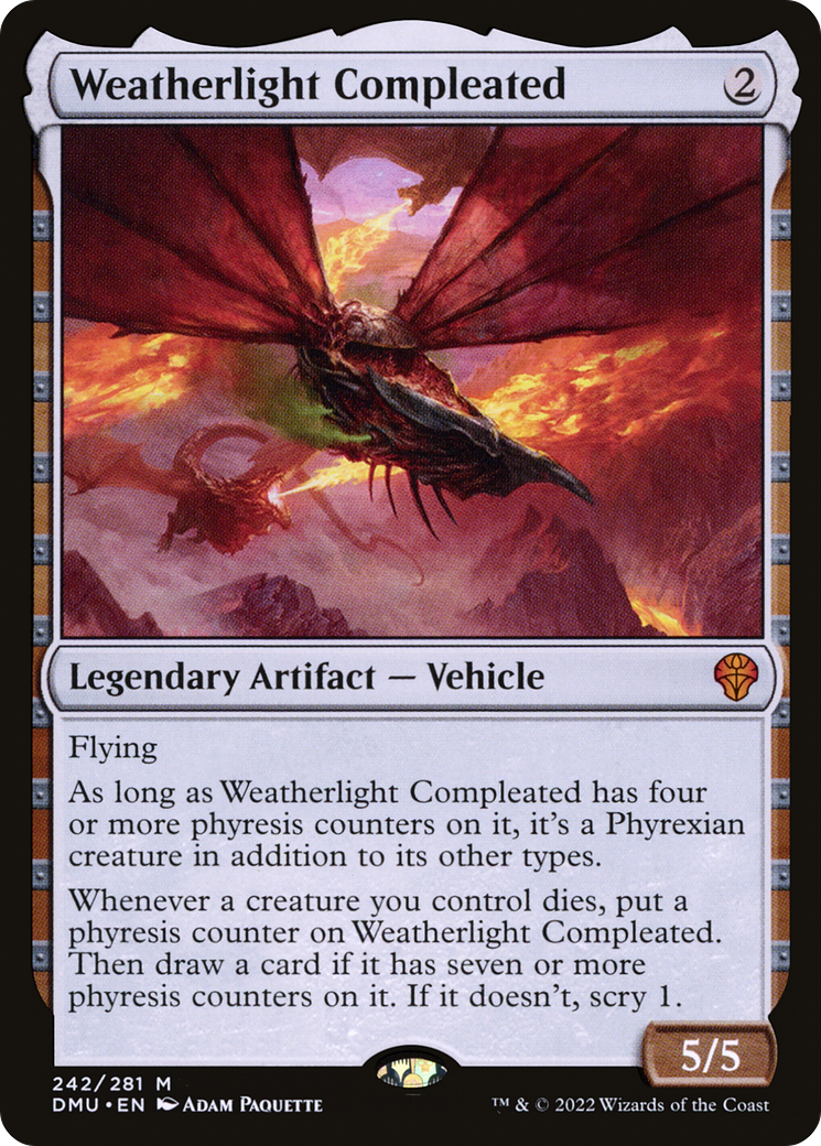 Image of Weatherlight Compleated (DMU-242) - Dominaria United Foil