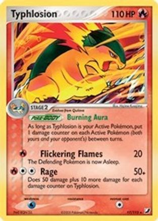 Image of Typhlosion 017/115  Deck Exclusives - Rare