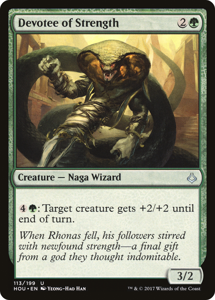 Image of Devotee of Strength (HOU-113) - Hour of Devastation