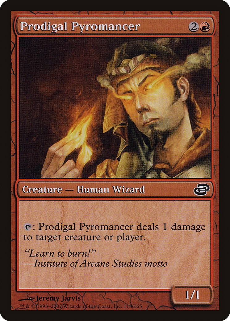 Image of Prodigal Pyromancer (PLC-118) - Planar Chaos: (colorshifted)