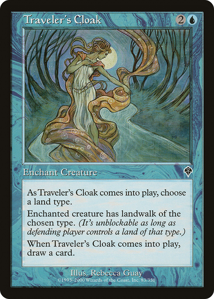 Image of Traveler's Cloak (INV-083) - Invasion Foil