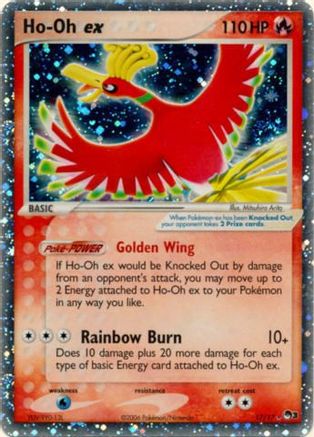 Image of Ho-Oh ex (Holo) 017  - Holofoil POP Series 3 - Ultra Rare