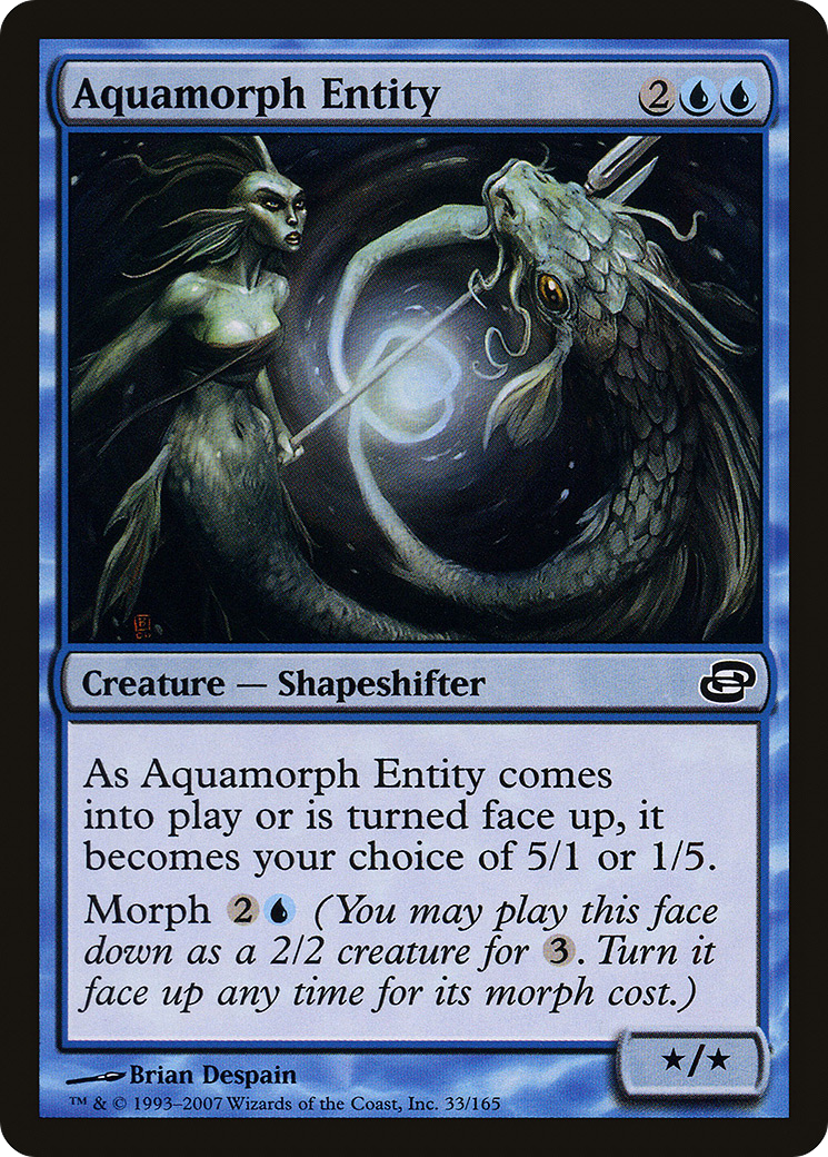 Image of Aquamorph Entity (PLC-033) - Planar Chaos