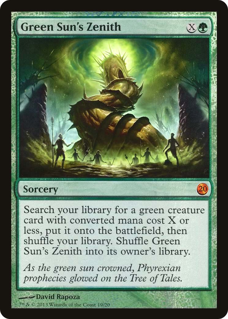 Image of Green Sun's Zenith (V13-019) - From the Vault: Twenty Foil
