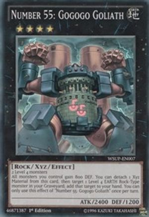 Image of Number 55: Gogogo Goliath (WSUP-EN007) - World Superstars 1st Edition