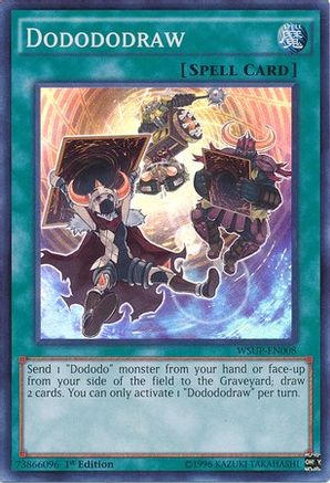 Image of Dodododraw (WSUP-EN008) - World Superstars 1st Edition
