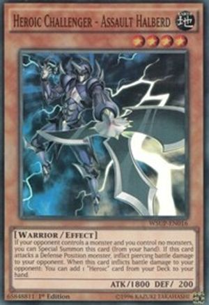Image of Heroic Challenger - Assault Halberd (WSUP-EN016) - World Superstars 1st Edition