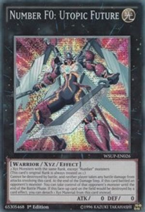 Image of Number F0: Utopic Future (WSUP-EN026) - World Superstars 1st Edition