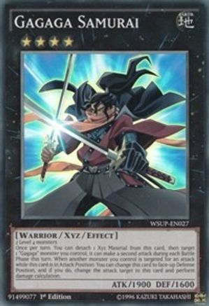 Image of Gagaga Samurai (WSUP-EN027) - World Superstars 1st Edition