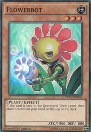 Image of Flowerbot (WSUP-EN036) - World Superstars 1st Edition