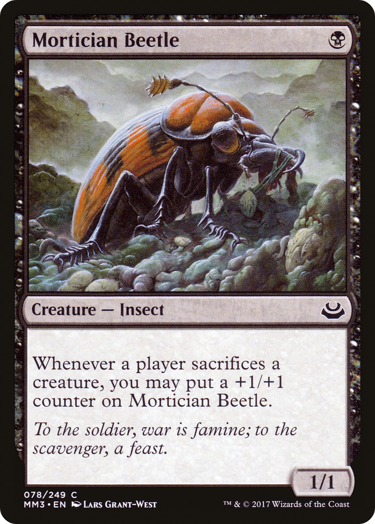 Image of Mortician Beetle (MM3-078) - Modern Masters 2017