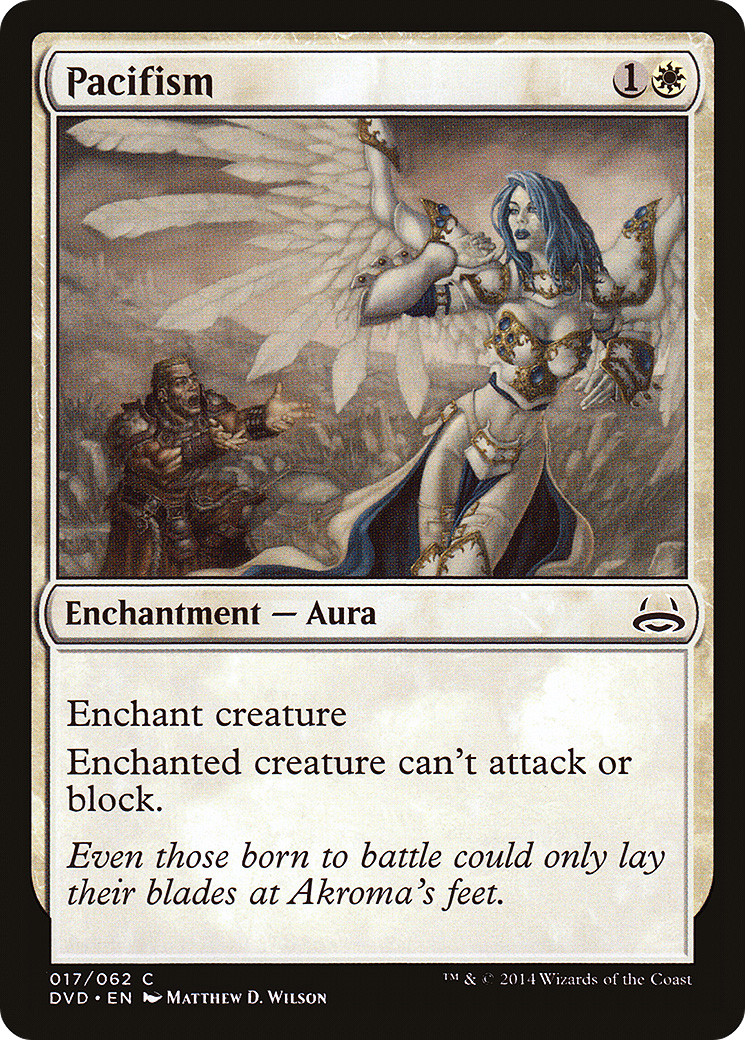 Image of Pacifism (DD3-) - Duel Decks Anthology: Divine vs. Demonic