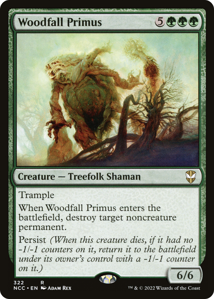 Image of Woodfall Primus (NCC-322) - New Capenna Commander
