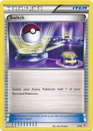 Image of Switch (Sylveon) 004  XY Trainer Kit Sylveon & Noivern - Common