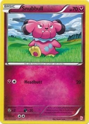 Image of Snubbull (#11) 011  XY Trainer Kit Sylveon & Noivern - Common