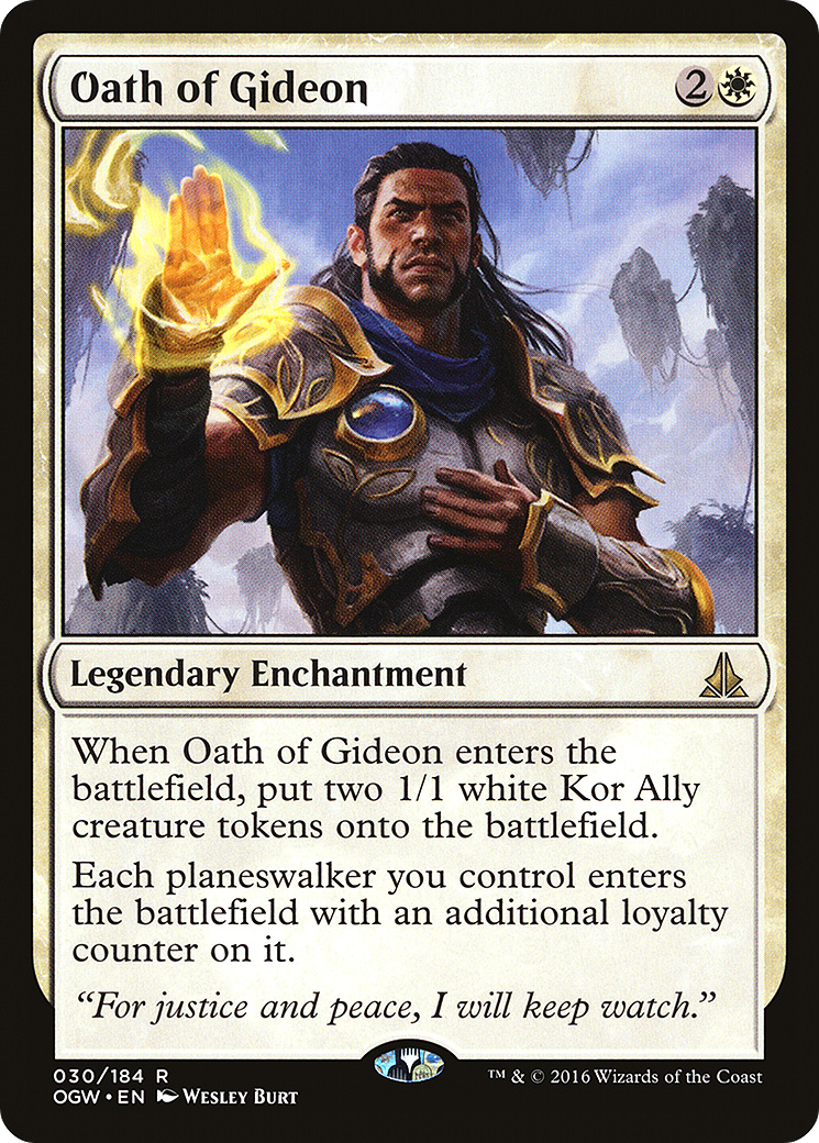 Image of Oath of Gideon (OGW-030) - Oath of the Gatewatch