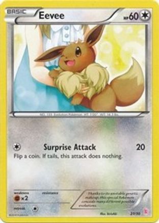 Image of Eevee (13) 013  XY Trainer Kit Sylveon & Noivern - Common
