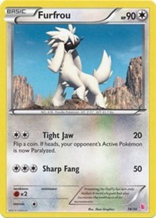 Image of Furfrou (#22 022  XY Trainer Kit Sylveon & Noivern - Common