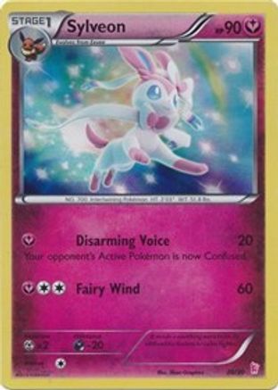Image of Sylveon (#30 030  - Holofoil XY Trainer Kit Sylveon & Noivern - Common