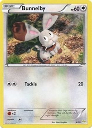 Image of Bunnelby 004  XY Trainer Kit Sylveon & Noivern - Common