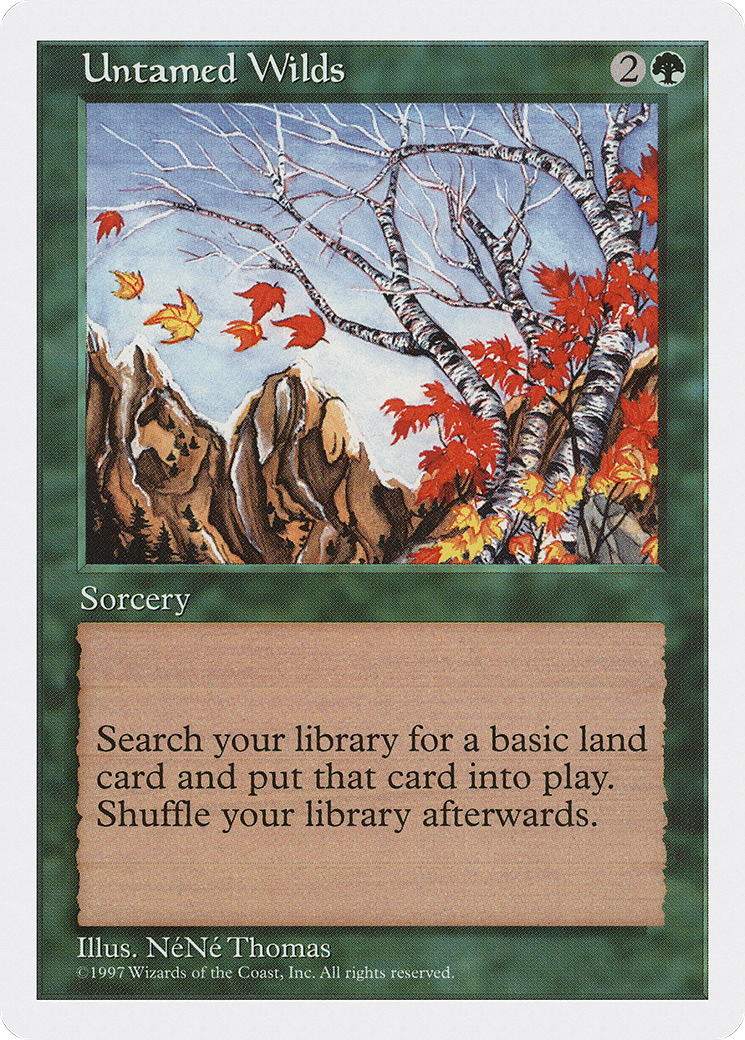Image of Untamed Wilds (5ED-) - Fifth Edition