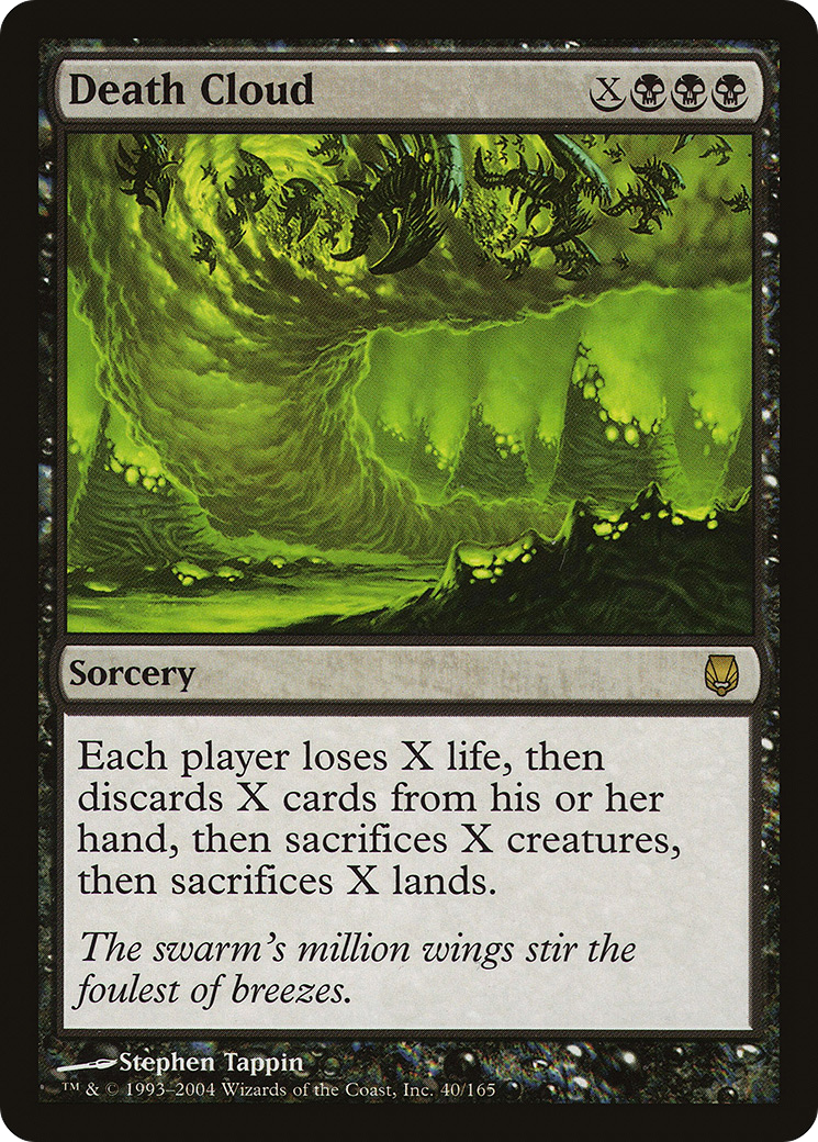 Image of Death Cloud (DST-040) - Darksteel Foil
