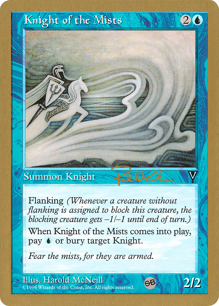 Image of Knight of the Mists - 1997 Paul McCabe (VIS) (SB) (WCD-) - World Championship Decks 1997
