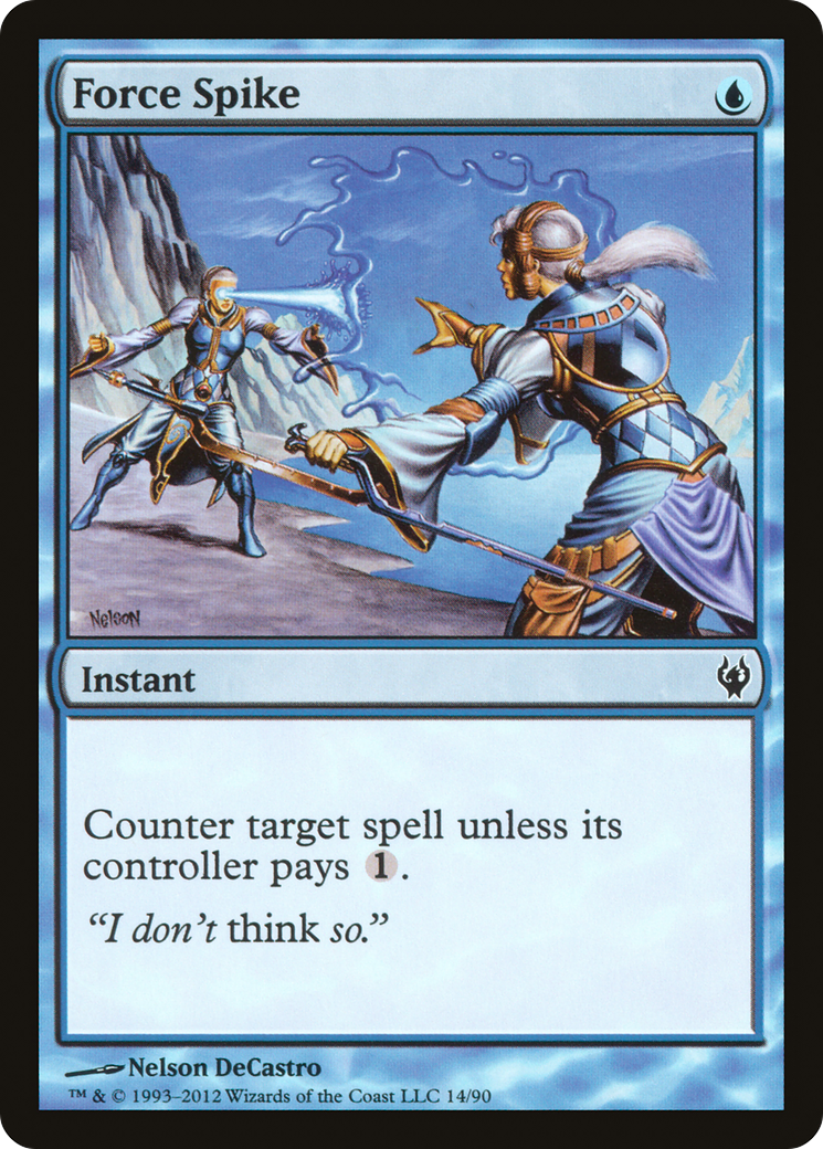 Image of Force Spike (DDJ-014) - Duel Decks: Izzet vs. Golgari
