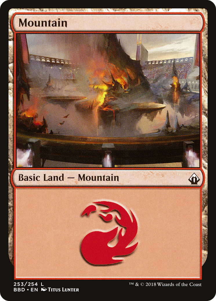 Image of Mountain (BBD-253) - Battlebond Foil