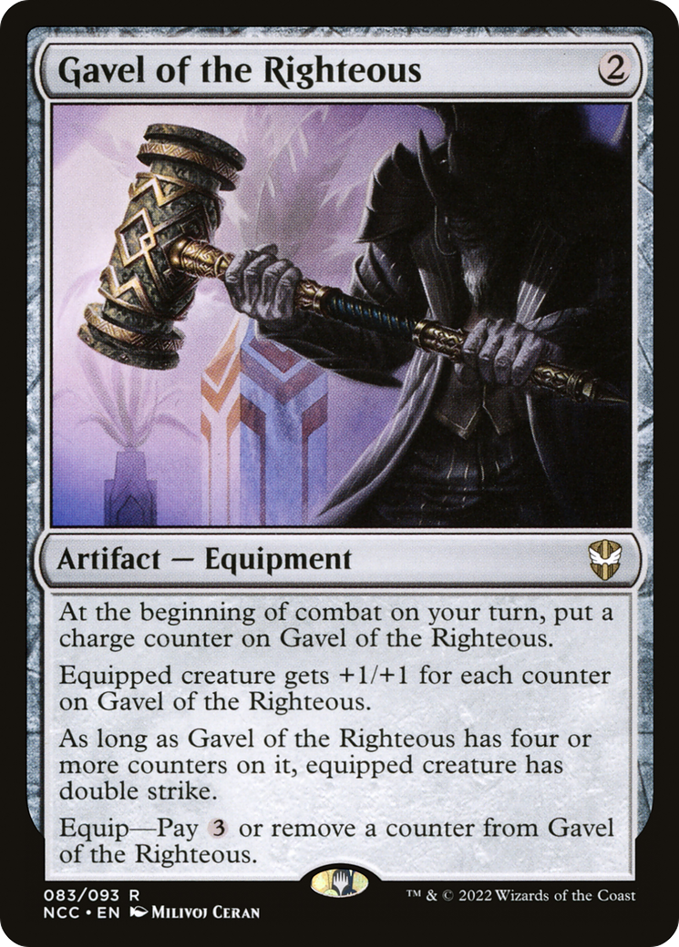 Image of Gavel of the Righteous (NCC-083) - New Capenna Commander