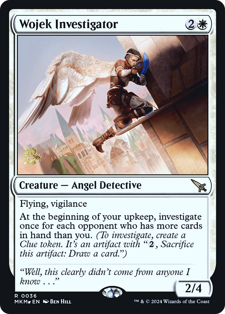 Image of Wojek Investigator (PRE-036) - Murders at Karlov Manor Promos Foil