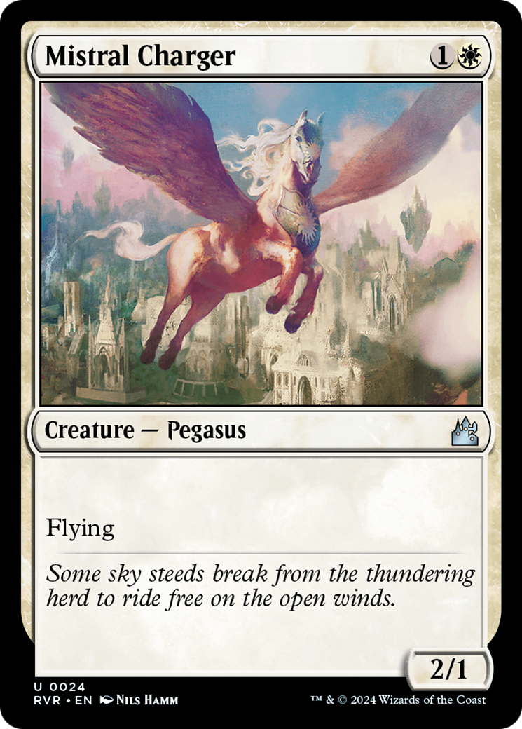 Image of Mistral Charger (RVR-024) - Ravnica Remastered Foil