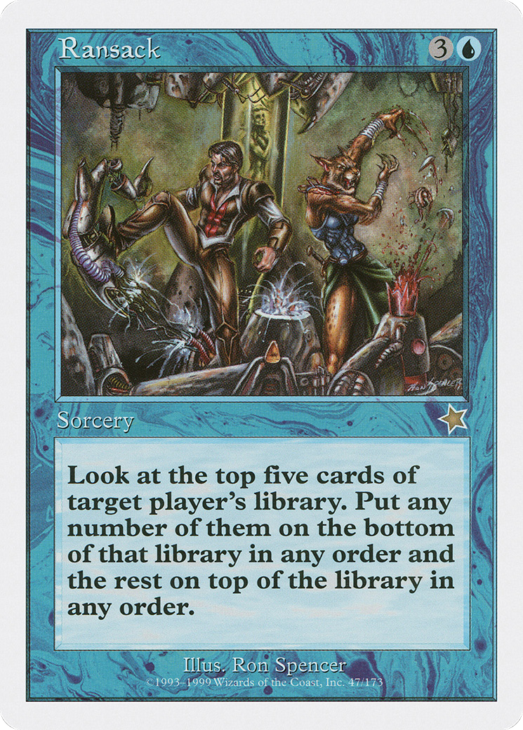Image of Ransack (S99-047) - Starter 1999