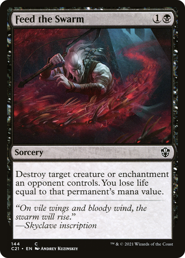 Image of Feed the Swarm (C21-144) - Commander 2021
