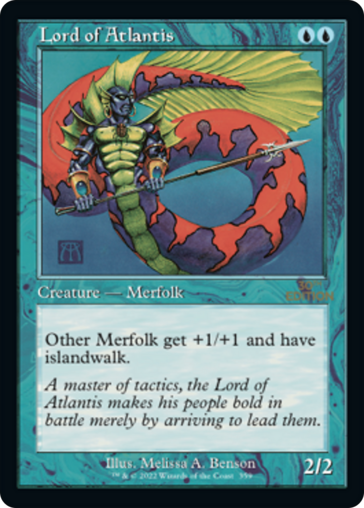 Image of Lord of Atlantis (Retro Frame) (30A-359) - 30th Anniversary Edition