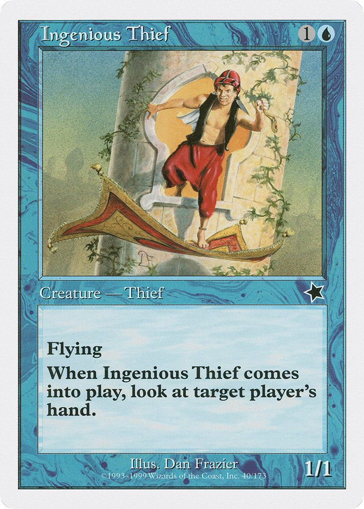 Image of Ingenious Thief (S99-040) - Starter 1999