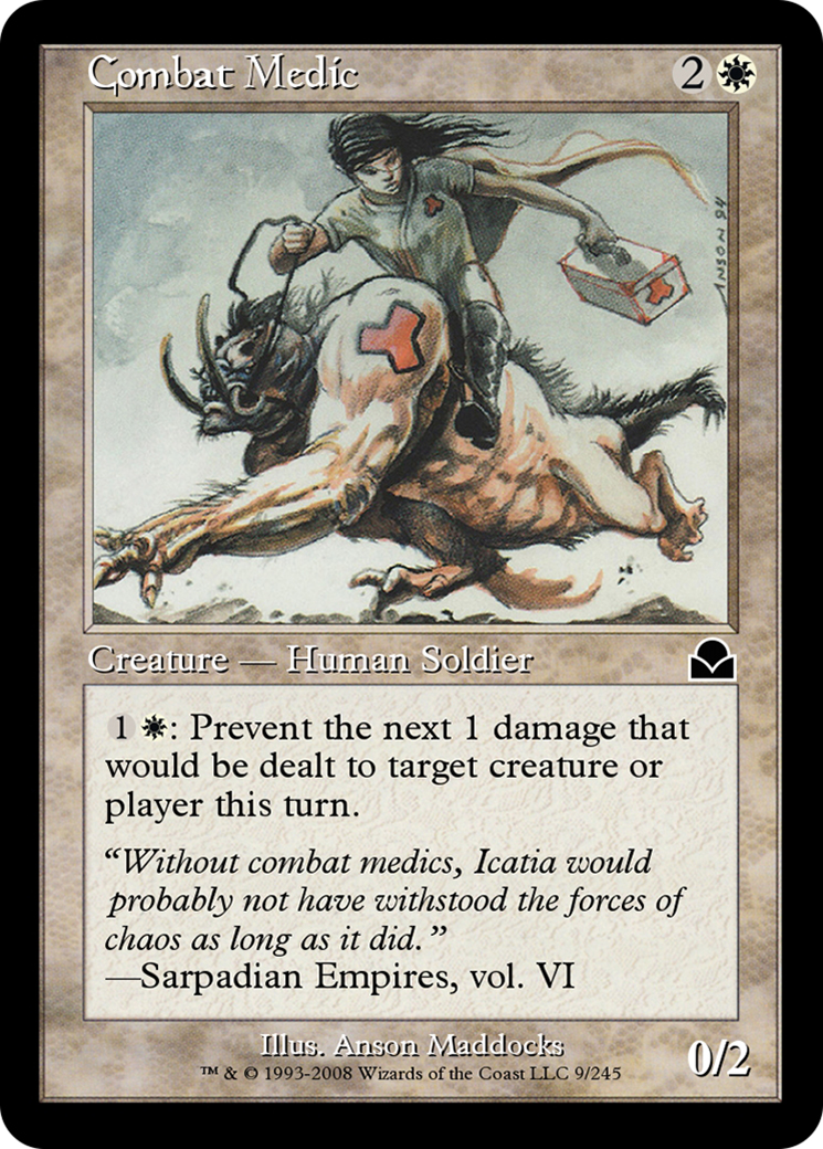 Image of Combat Medic (ME2-009) - Masters Edition II Foil