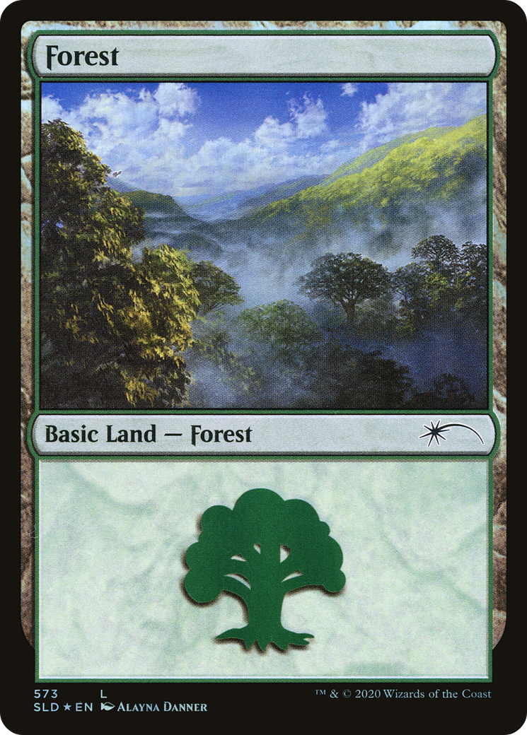 Image of Forest (573) (SLD-573) - Secret Lair Drop Foil